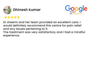 Google Review | Lysander Pain Care and Orthopedic Centre