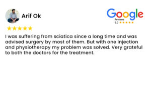 Google Review | Lysander Pain Care and Orthopedic Centre